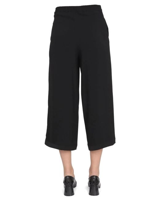 Stefano Mortari Black Cropped Pants