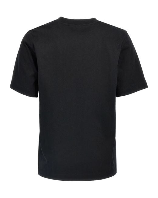 Burberry Black Logo Print T-Shirt