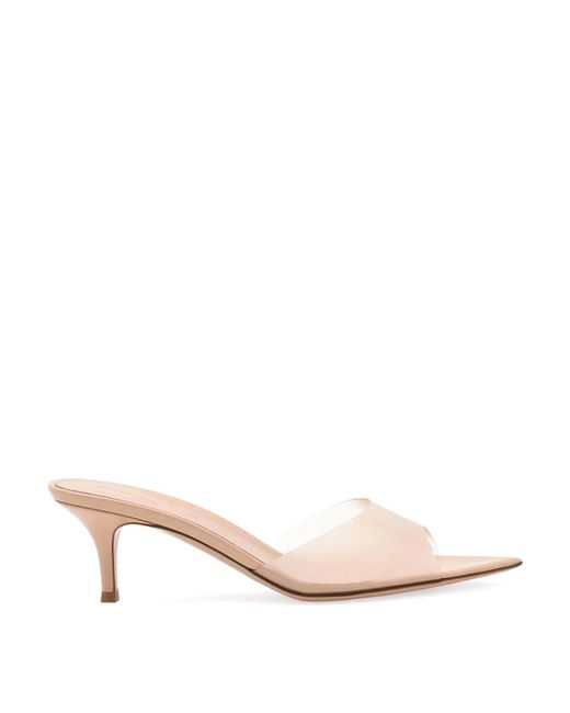 Gianvito Rossi Natural Open Toe Sandals