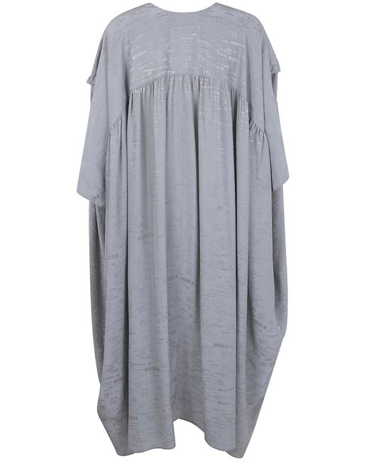 MM6 by Maison Margiela Gray Midi Dress