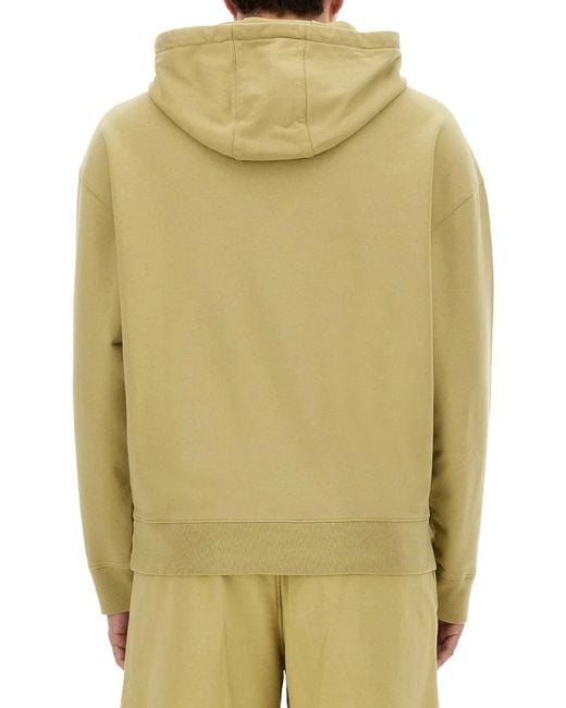 Maison Kitsuné Green Maison Kitsuné Oversized Hoodie for men