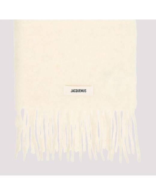 Jacquemus White Lecharpe Carro for men