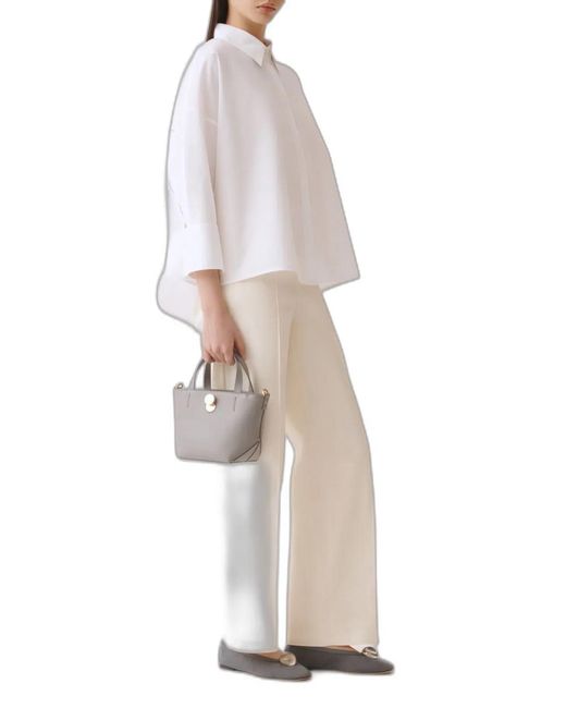 Fabiana Filippi White Cotton Shirt