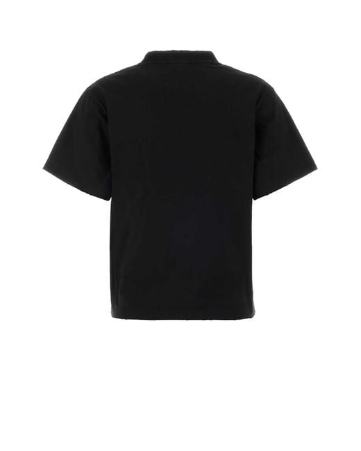 Balenciaga Black Medium Fit T-Shirt