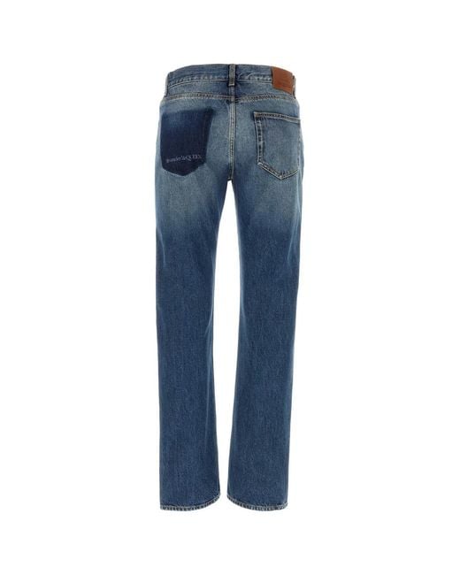 McQueen Blue Jean for men