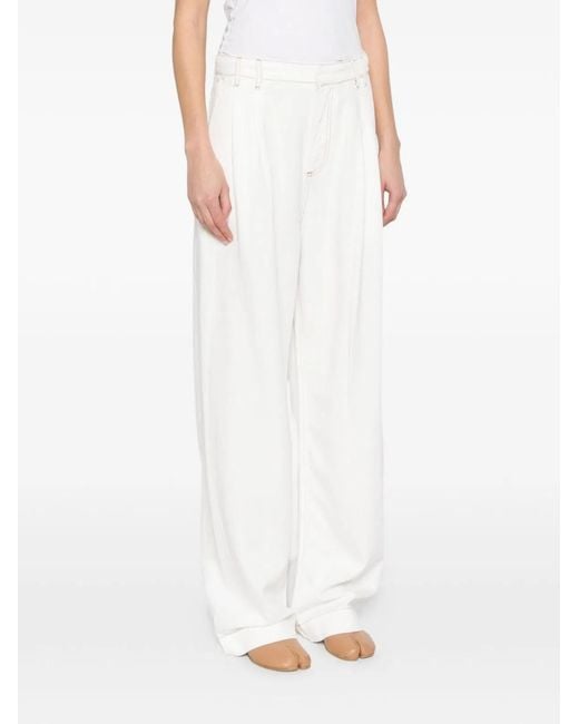 DARKPARK White Washed Cotton Contrast S