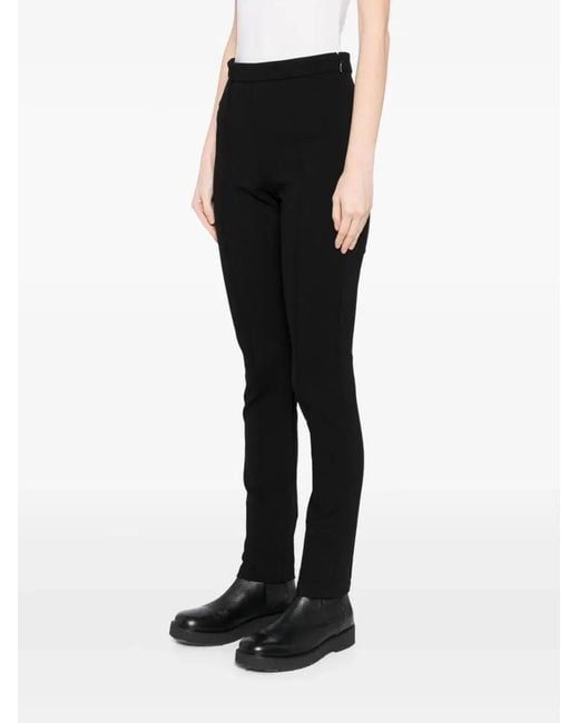 Moncler Black Pants With Logo