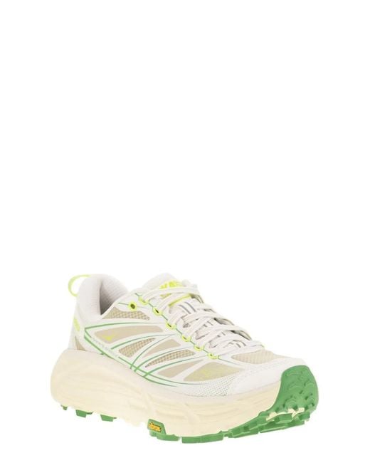 Hoka One One White Mafate Speed 2