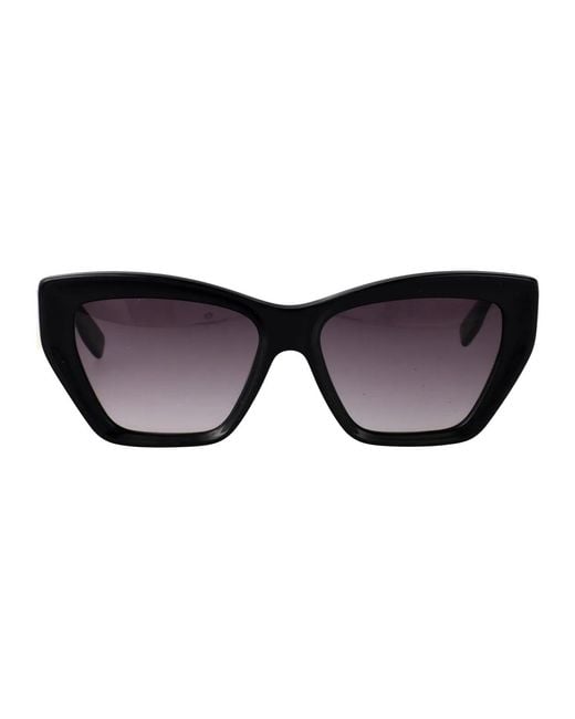 Karl Lagerfeld Black Acetate Sunglasses