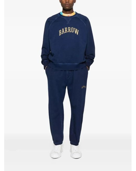 Barrow Blue Sweatshirt for men