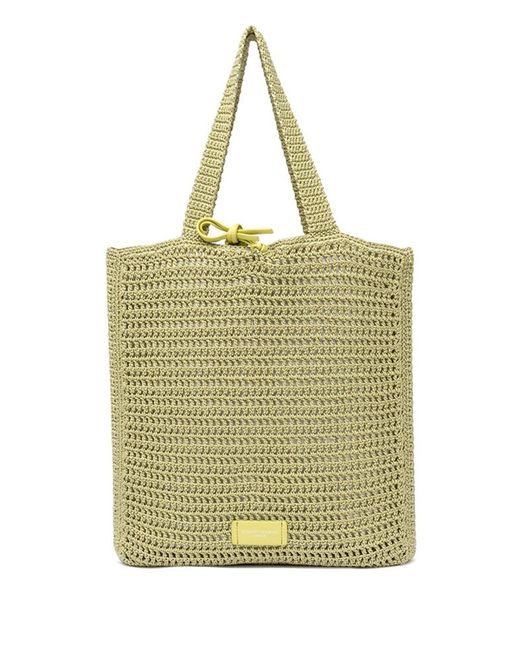 Gianni Chiarini Green Vittoria Shopping Bag