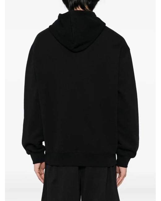 Maison Kitsuné Black Maison Kitsuné Cotton Sweater for men