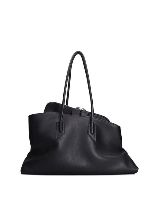 The Attico Black Top Handle La Passeggiata Medium