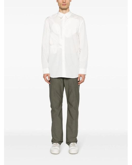 Post Archive Faction PAF White 5.1 Long Sleeve Center for men