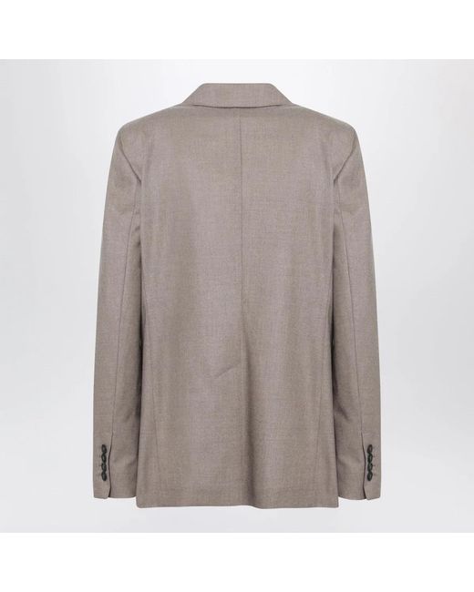 Max Mara Brown Single-Breasted Jacket