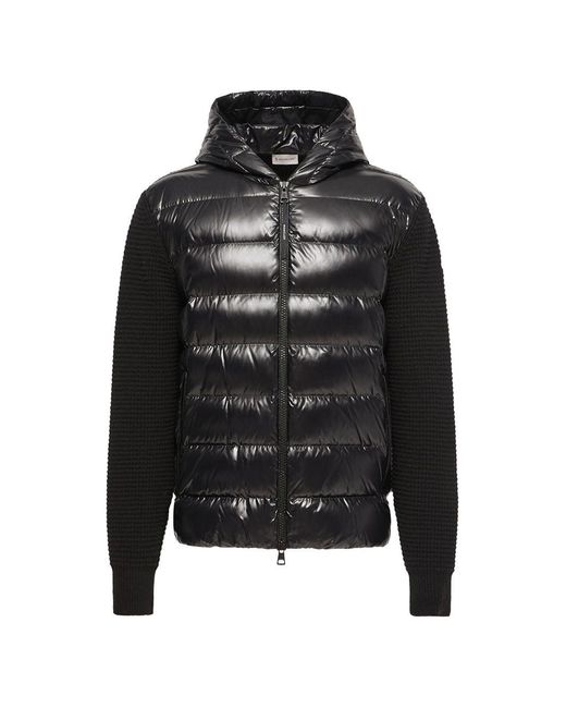 Moncler Black Jacket Cardigan for men