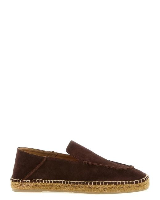 Tom Ford Brown 'Finn' Espadrilles for men