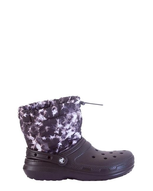 CROCSTM Purple Tye Dye Lined Boot