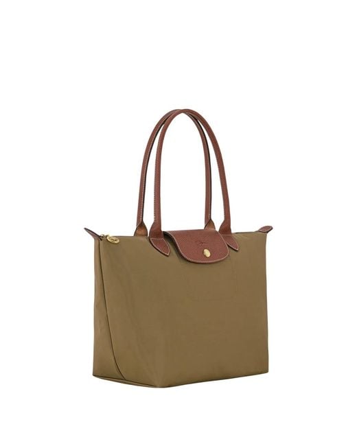 Longchamp Natural Le Pliage Original M Bag