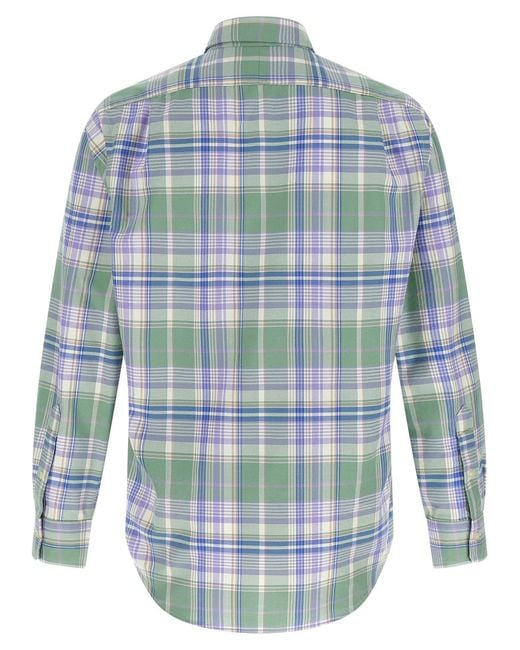 Polo Ralph Lauren Blue Sport Shirt for men