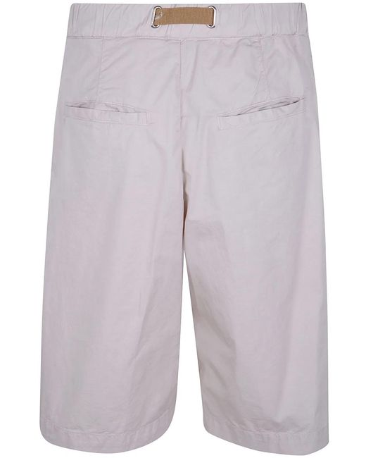 White Sand Blue Long Trousers for men