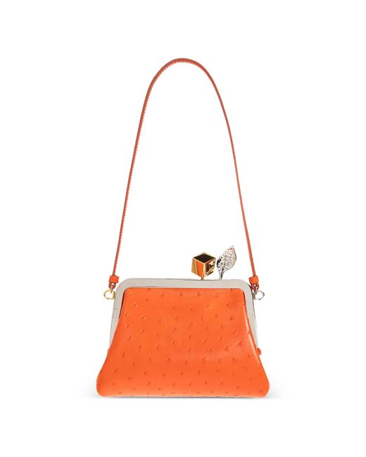Jacquemus Orange Mini Handbag