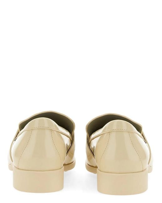 Bottega Veneta Natural Moccasin Monsieur