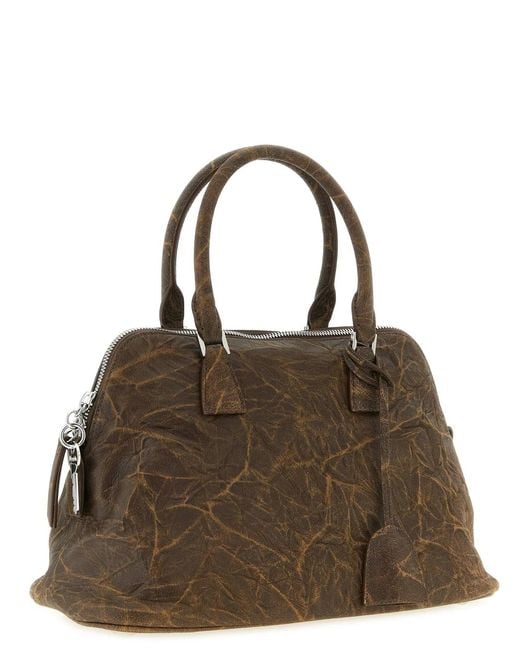 Maison Margiela Brown '5Ac Soft' Medium Shoulder Bag