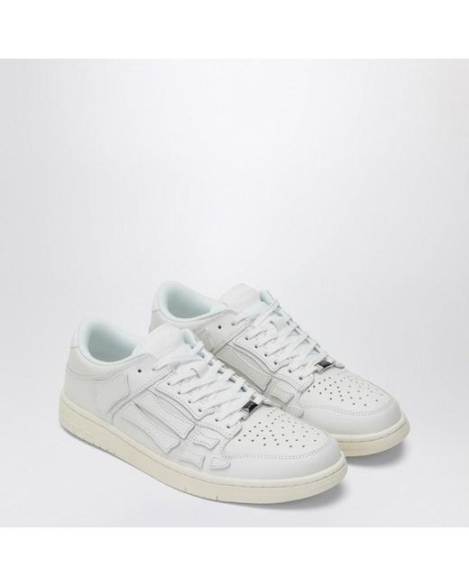 Amiri White Sneaker Skel Top Low for men