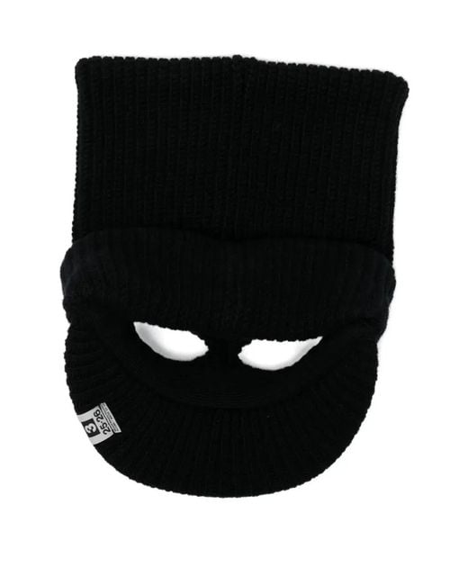 Maison Mihara Yasuhiro Black Knit Cat Ears Cap