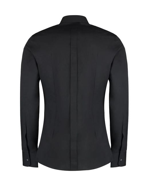 Dolce & Gabbana Black Dolce & Gabbana Cotton Shirt for men