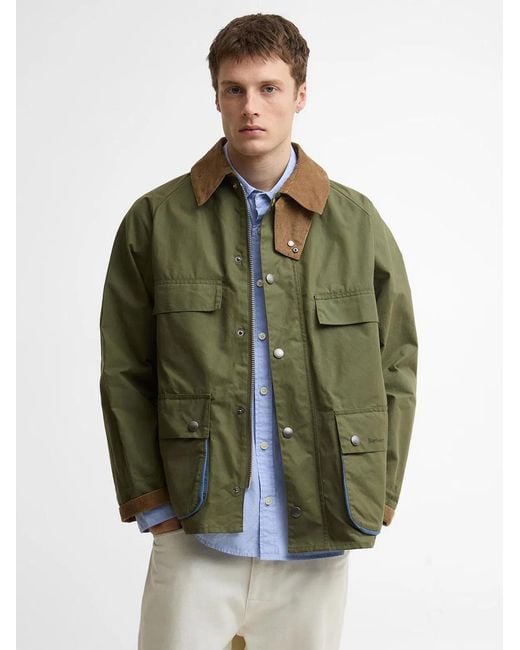 Barbour Green Paul Smith Loves Sugarlump Bedale Casual Jacket for men