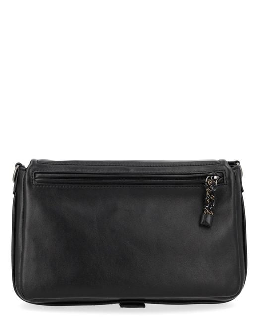 Fendi Black Borsa "Flux Messenger" for men