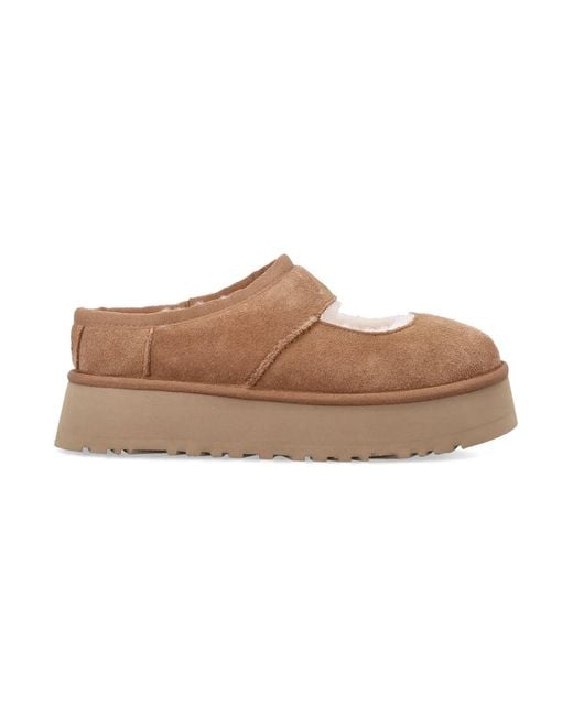 Ugg Brown Bea Mary Jane Ballets