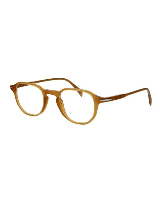 David Beckham Brown Acetate Glasses for men