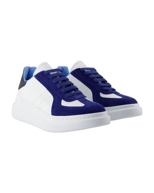 McQueen Blue Oversized Sneakers for men