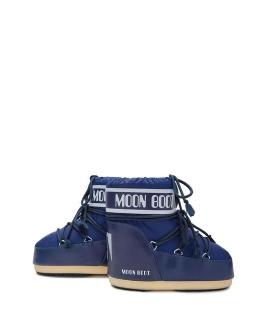 Moon Boot Blue Icon Low Boots for men
