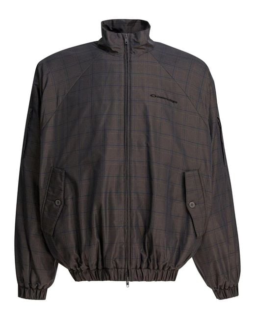 Balenciaga Black Nylon Jacket for men