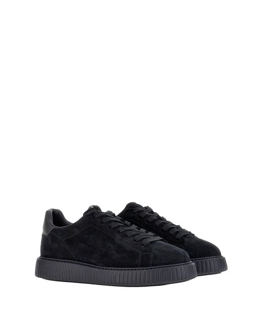 Hogan Black H-Stripes for men