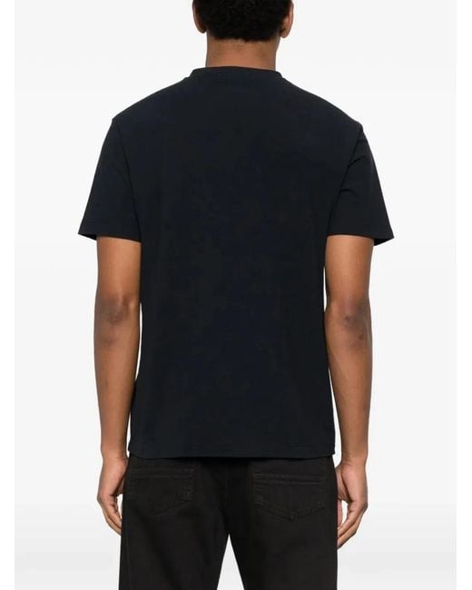 Stone Island Black Logo T-Shirt for men