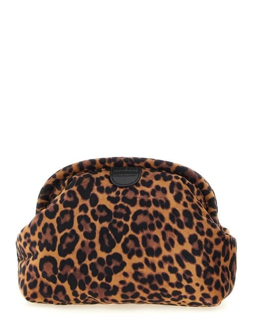 Stella McCartney Brown Clutch Falabella Soft