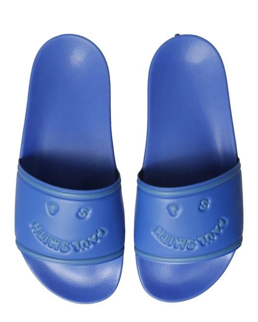 Paul Smith Blue Ps Paul Smith Summit Slide Sandals for men