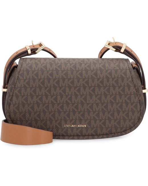 MICHAEL Michael Kors Brown Borsa A Tracolla Lydia Piccola Con Logo