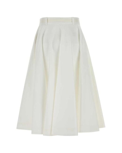 Prada White Gonne