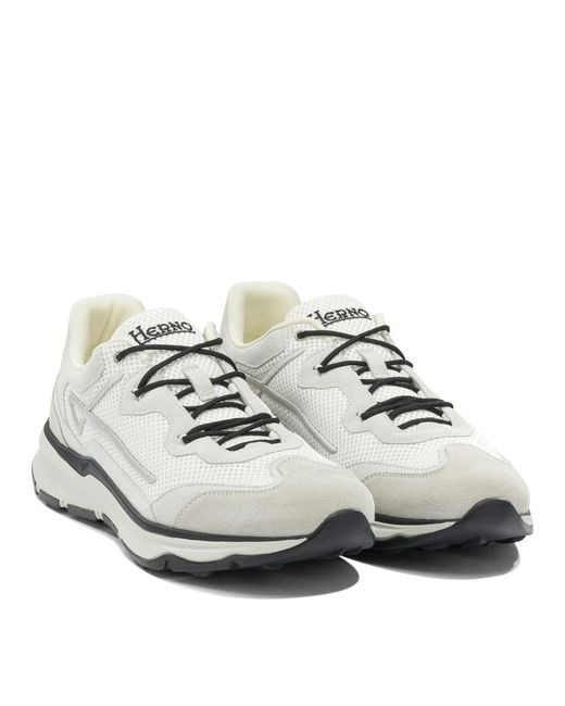 Herno White "Maggiore" Sneaker for men
