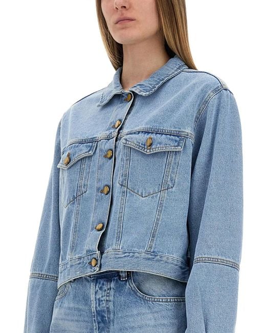Alysi Blue Denim Jacket