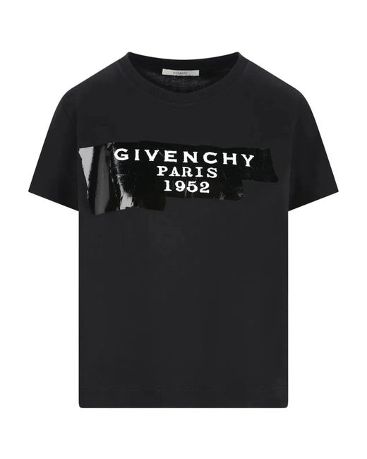Givenchy Black Cotton T-Shirt