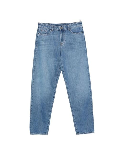 Emporio Armani Blue Denim Cotton Jeans