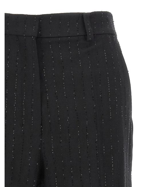 Max Mara Black 'Siberia' Shorts
