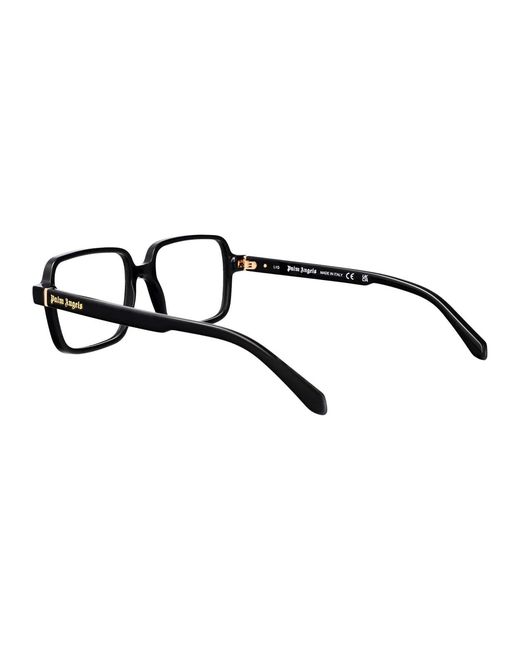 Palm Angels Black Shiny Acetate Glasses